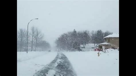 Data reported by the weather station on october 10, 2019. Canada Weather Regina Saskatchewan Snow storm 5th Feb 2017 - YouTube