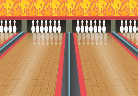 Bowling Alley Vector Download Free Vector Art Stock Graphics And Images