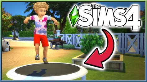 Pandasama Continues Spoiling Us Sims 4 Trampoline Mod Youtube