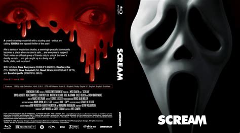 Scream Movie Blu Ray Custom Covers Scream 1 English Custom