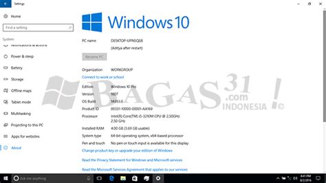 Windows 10 Pro Anniversary Update Final Bagas31 Dinal95