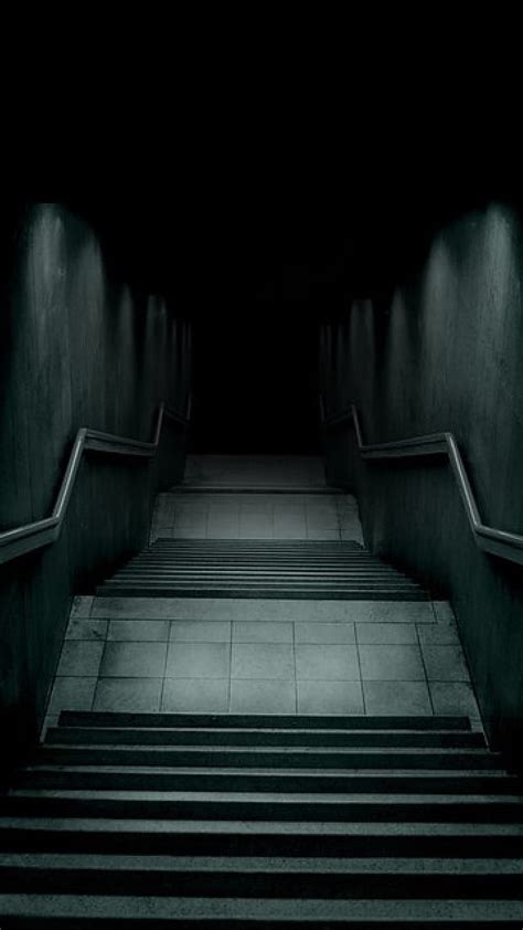 1080p Free Download Stairs Dark Hall Hd Phone Wallpaper Peakpx