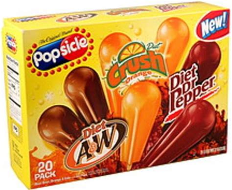 Popsicle Assorted Flavors Ice Pops Ea Nutrition Information Innit