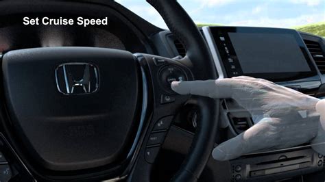 2016 Honda Pilot Adaptive Cruise Control Youtube