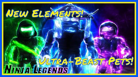 I Got A Full Team Of Ultra Beast Pets New Elements Update Roblox