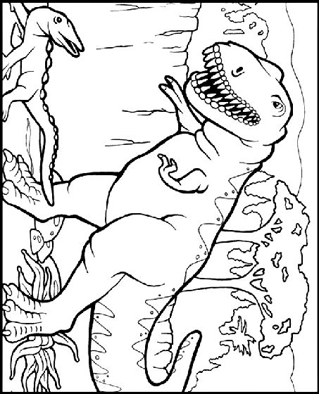 Best collection of free printable dinosaur coloring pages in perfect pdf quality: Tyrannosaurus Rex Coloring Page | crayola.com