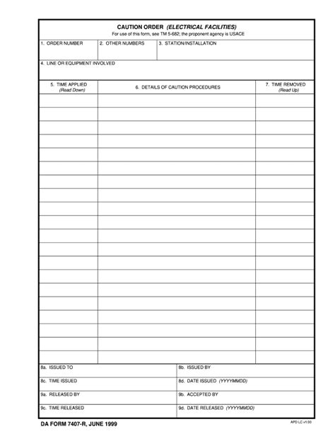 Da 1999 2024 Form Fill Out And Sign Printable Pdf Template Airslate