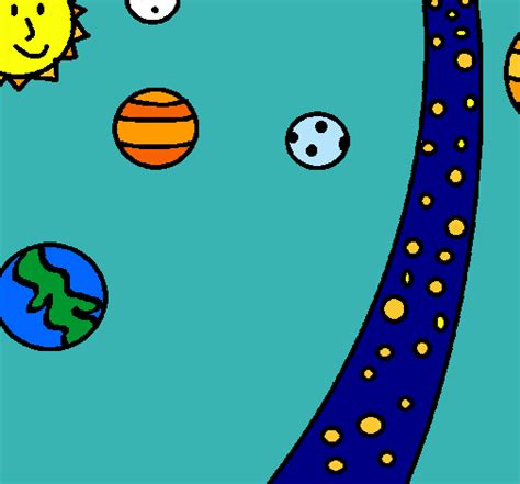 Explora +600 fondos de galaxia para descargar gratis. Dibujo de Universo pintado por Marta en Dibujos.net el día ...