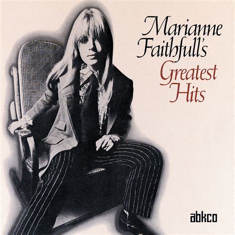 Marianne Faithfulls Greatest Hits Abkco Music And Records Inc