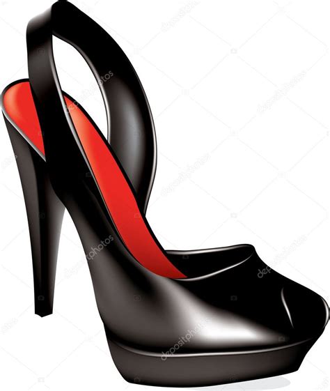 Vector High Heel Shoe Stock Vector Dahliamm