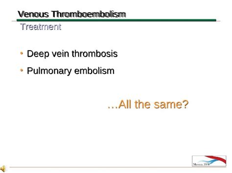 Ppt Deep Vein Thrombosis Pulmonary Embolism Dokumentips