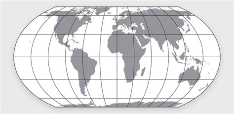 Equal Earth Wall Map Projection