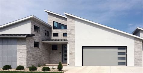 Tailored Blend Modern Home Exterior Stone Veneer Thin