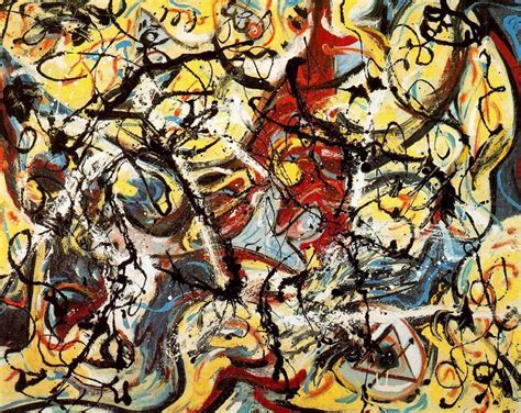 Jackson Pollock Composition With Pouring I 1943 Jackson Pollock