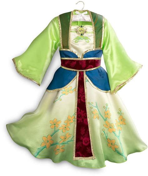Mulan is the only disney princess who isn't born or married into royalty. Disney Mulan Costume for Kids | Vestidos, Fantasias