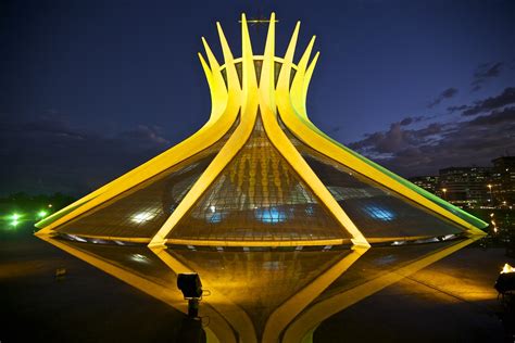 Now you need to be even more careful not to fall down. Cathedral of Brasília 2014 FIFA World Cup Brazil | Flickr