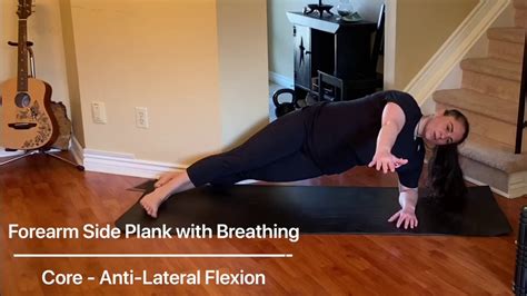 Forearm Side Plank With Breathing Youtube