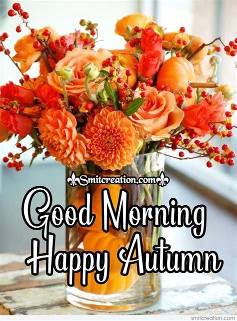 Good Morning Autumn Quotes Pictures