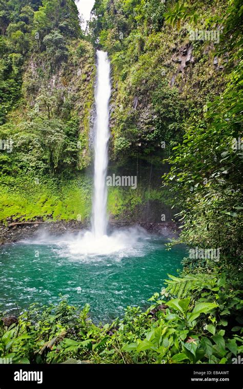 La Fortuna Waterfall National Park Arenal Costa Rica Stock Photo Alamy
