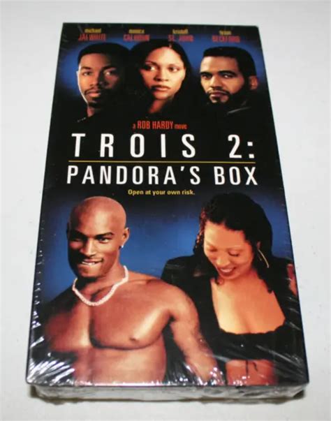 Trois 2 Pandoras Box New Sealed Vhs 2002 Michael Jai White Monica