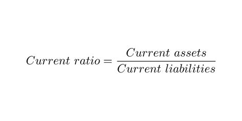 Current Ratio Explained With Formula And Examples