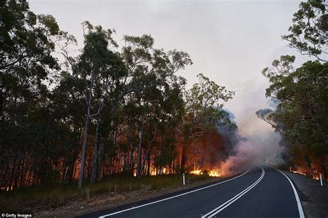 Spectacular Pictures Show Massive Fire Destroy Bushland As Another Hits