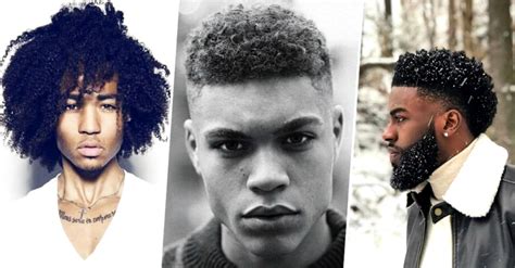 Popular Curly Hairstyles For Black Men Mister Cutts