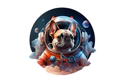 Bulldog Space Dog Graphic By Gornidesign · Creative Fabrica
