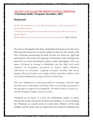 Luckily, these tags are great for. Editable event proposal about christmas party - Fill Out, Print & Download Forms in Word & PDF ...