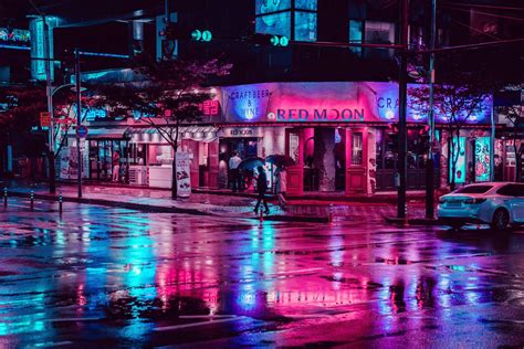 Customize your desktop, mobile phone and tablet with our wide variety of cool and interesting neon city wallpapers in just a few clicks! Download 2158x1440 Neon Lights, Urban, Night, After Rain ...