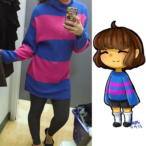 Found The Most Perfect Frisk Undertale Lookalike Sweater Today R