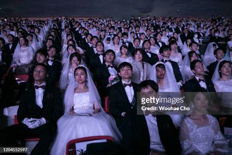 Unification Church Holds Mass Wedding In South Korea Photos And Premium