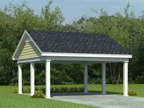 The strength and durability of a metal home is unmatched by traditional building materials such as wood. Carport Plans | 2-Car Carport Plan with 8' Ceiling # 006G ...