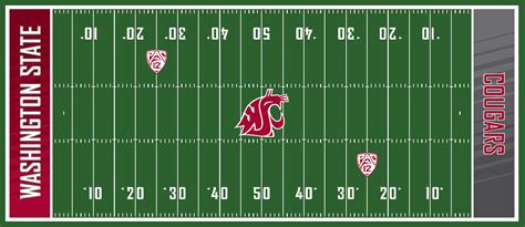 Find the perfect football field stock photos and editorial news pictures from getty images. Martin Stadium's New Football Field Design for Washington ...