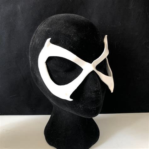 Black Cat Cosplay Mask Ms Marvel Mask Black Cat Costume Etsy