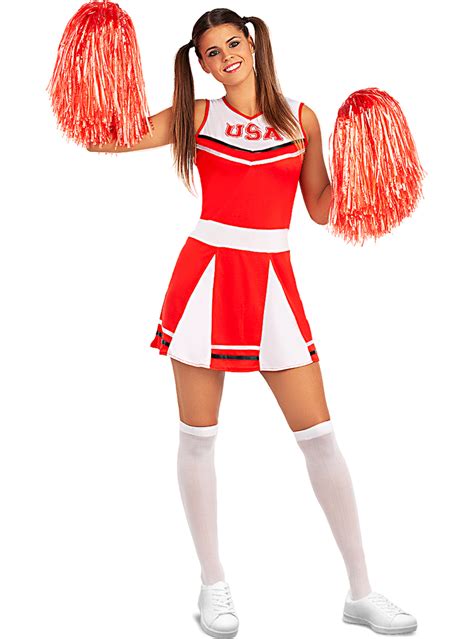 Cheerleader Costume Plus Size The Coolest Funidelia
