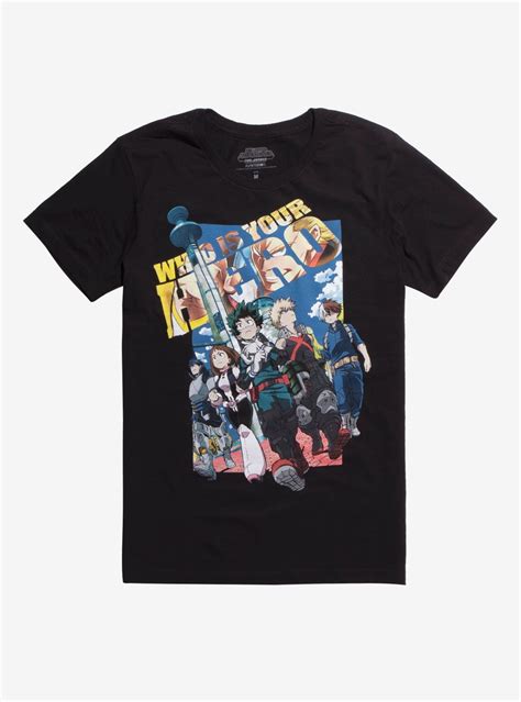 My Hero Academia Two Heroes Movie T Shirt Hot Topic Exclusive My