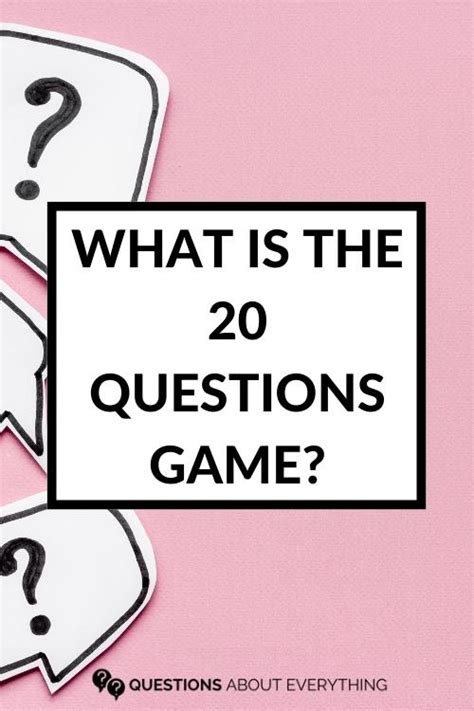 How To Play 20 Questions The Definitive Guide With Examples