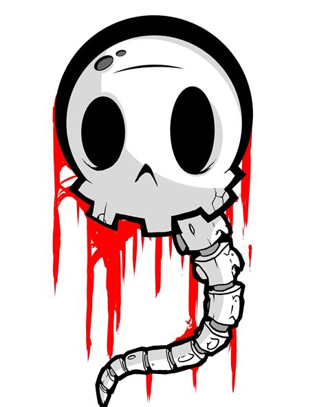 Skull N Spine By Imrie On Newgrounds