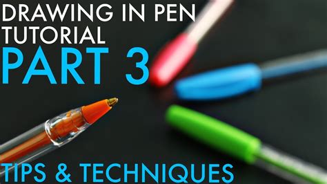 Ballpoint Pen Art Techniques Youtube