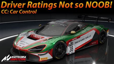 Driver Ratings Cc Car Control Assetto Corsa Competizione Acc Youtube