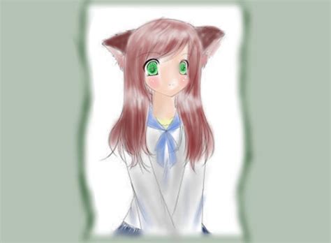 Anime Cat Girl By Roseyrivers On Deviantart