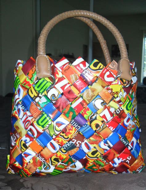 The Wrapper Bag Upcycled Bag Candy Wrapper Purse Chip Bags