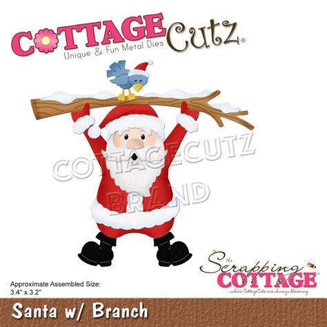 Cottage Cutz Die Santa Wbranch
