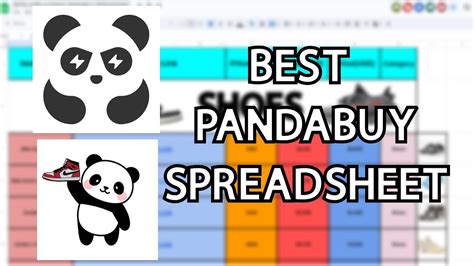 The Best Pandabuy Spreadsheet Insane Pandabuy Finds Youtube