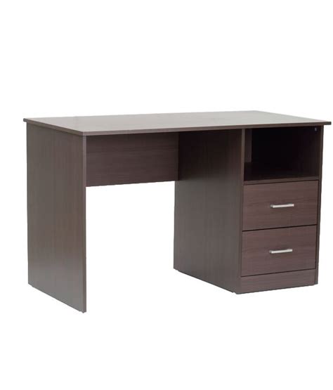 Ironck computer desk, 47 writing study table with 2 drawers, wood metal home office desk, laptop notebook pc workstation, easy assembly, industrial style 4.2 out of 5 stars 58 $129.99 $ 129. Study Table with 2 Drawers & 1 Shelf: Buy Study Table with ...