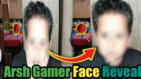 Arsh Gamer Face Reveal Funny Face Reveal Frist Time Face Cam Video