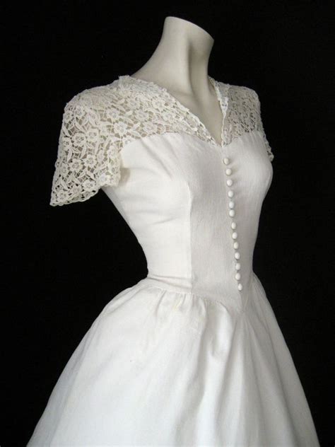 1940s Wedding Dress My Style Pinterest Vintage Gowns