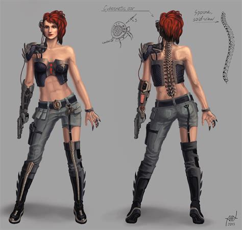 Cyborg Girl Concept By Pversus On Deviantart