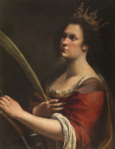 Fileartemisia Gentileschi St Catherine Of Alexandria Wga8560